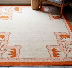 Bohemian Wool Area Carpet